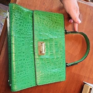 Kate Spade Green Top Handle Bag